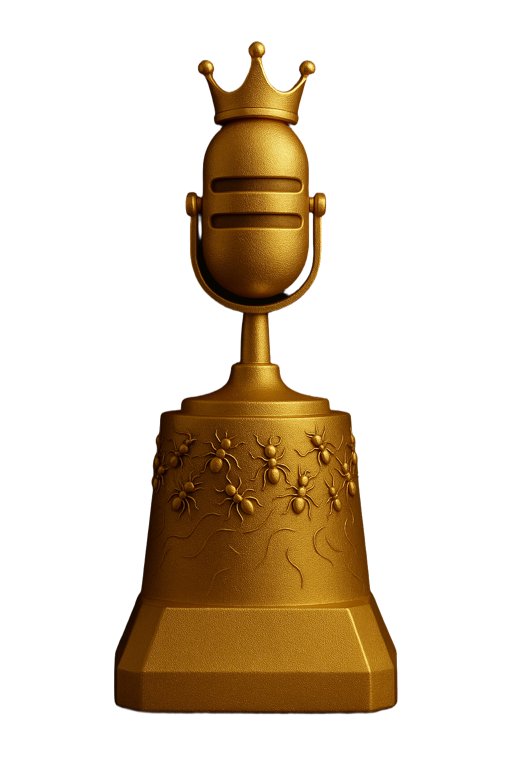 Diagrama do Efeito Formigueiro — a plateia gravita ao redor do speaker